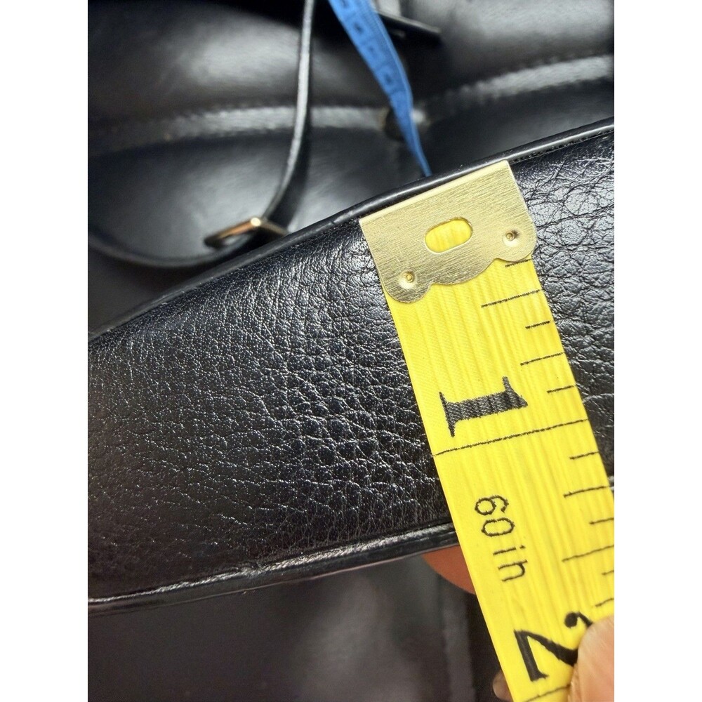 Kate Spade Greenwood Place Rita Belt Bag Black Cow Leather Gold Turn Lock - Picture 13 of 13